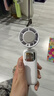 YOUMAKER【半導體制冷】手持風扇小型桌面宿舍掛脖床上靜音散熱usb充電超長續航戶外隨身攜帶渦輪增壓便攜 白色【升級輕音版】199檔颶風丨冰敷制冷丨可折疊 曬單實拍圖