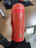 富光 茶馬仕保溫杯輕量杯男女學(xué)生便攜水杯彈蓋杯子316不銹鋼水杯子 【200ML】魅力橘 曬單實(shí)拍圖