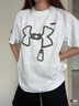 安德瑪（Under Armour）【城市野趣系列】26夏季新款Urban OutDoor男運(yùn)動(dòng)短袖T恤6014244 白色100 2XL (185) 曬單實(shí)拍圖