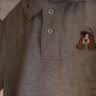 暇步士（Hush Puppies）童裝男童短袖polo衫夏季兒童T恤大童速干上衣 花灰    170    曬單實拍圖