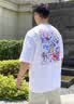 杰克·瓊斯（JACK&JONES）【NBA聯名湖人隊】男裝夏季T恤短袖純棉時尚圓領廓形潮226201205 A06本白色 常規 L （180）略偏大，卡碼建議拍小 曬單實拍圖