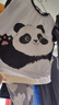 巴厘小豬兒童套裝夏季無袖坎肩背心兩件套男女童超萌可愛衣服薄款寶寶夏裝 糯米熊貓 100 曬單實拍圖