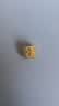 周大福金絲織錦四葉草黃金吊墜女約4.55g EOF1713生日禮物 曬單實拍圖