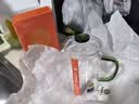 禾器泡茶杯家用實用辦公室?guī)w喝水杯高硼硅玻璃杯子耐高溫耐摔馬克杯 曬單實拍圖