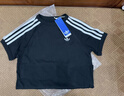 阿迪達斯（adidas）三葉草男大童3 STRIPE TEE短袖T恤 KE0919 均碼 152 曬單實拍圖