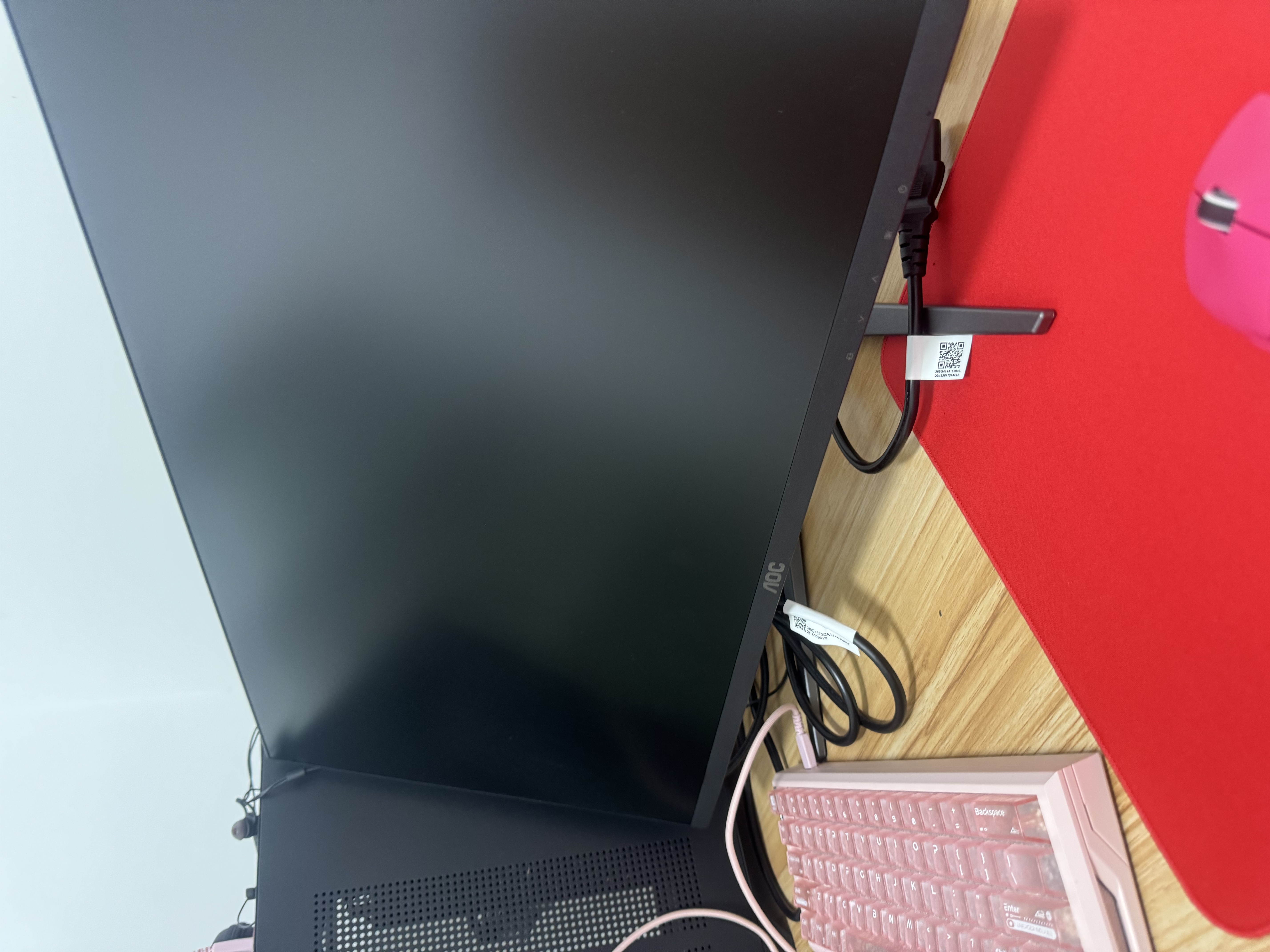 AOC25G4K 24.5英寸420HZ電競顯示器FastIPS游戲電腦顯示屏HDR400升降旋轉 【升級】420hz 25G4K 曬單實拍圖