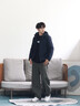 波司登26秋新款90鵝絨羽絨服內膽可拆男經典商務連帽保暖外套B260134125 曬單實拍圖