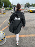 Subtle 風(fēng)雨衣潮牌騎行雨服時(shí)尚雨披女長款全身防雨服男外套AWAY SHADOW影黑 M 曬單實(shí)拍圖