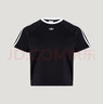 阿迪達斯（adidas）三葉草系列 女 BABY TEE W 短袖T恤 KT7794 黑色 XL 曬單實拍圖