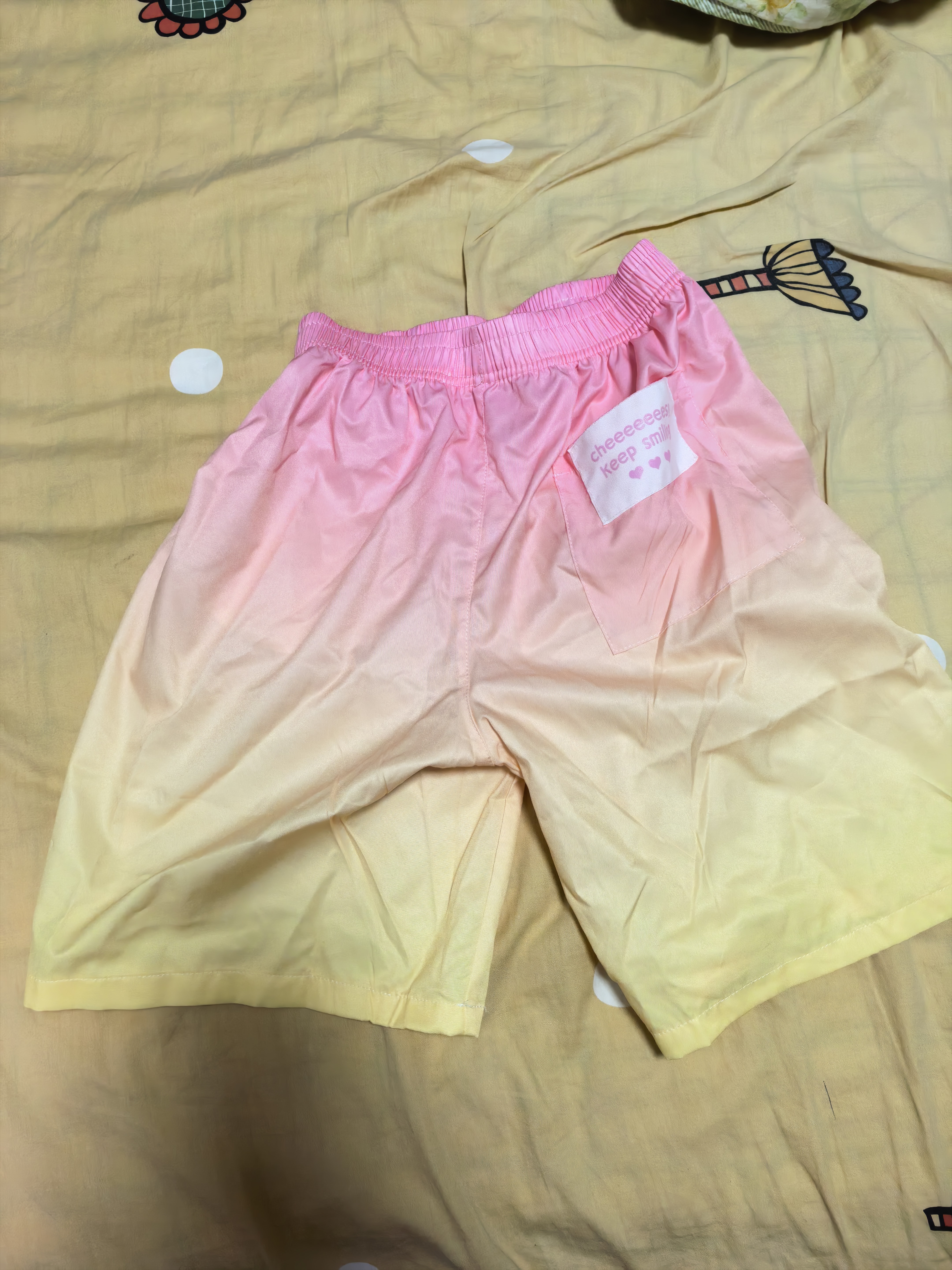 moonkids女童短褲夏季外穿兒童新款速干薄款運(yùn)動(dòng)五分褲女大童冰絲褲子 曬單實(shí)拍圖