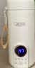 JIEXG德國電熱水杯便攜式燒水杯旅行家用宿舍小型迷你加熱開水杯不銹鋼內(nèi)膽保溫防燙電熱燒水壺 0.6L 【升級600毫升】316內(nèi)膽 曬單實拍圖