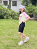 紅豆兒童鯊魚褲女童打底褲少女夏季五分褲防曬透氣排汗短褲 黑色 160 建議身高145-155cm 曬單實拍圖