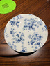 Lucky Lychee日本進(jìn)口美濃燒花集陶瓷碗蘸醬碟水果盤(pán)子湯面碗飯碗日式創(chuàng  )意餐具 平盤(pán)24.3cm 1頭 曬單實(shí)拍圖
