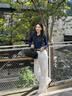 IZNZ純色翻領POLO衫長袖女2026春季新款襯衫休閑百搭保羅品牌上衣 藏藍色 M （建議85-95斤） 曬單實拍圖