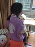 真維斯兒童外套春秋款女童棒球服男童帥氣衣服春季童裝上衣小孩洋氣春裝 紫 J奶茶白兔x/J奶茶白兔 130 曬單實拍圖