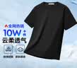 HLA海瀾之家短袖T恤男圓領通勤休閑風短袖男夏季七夕禮物 曬單實拍圖