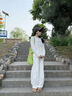 名創(chuàng)優(yōu)品（MINISO）雪花棉t恤女夏季2026新款長袖體恤防曬罩衫女士薄紗寬松大碼上衣 曬單實拍圖
