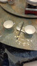 富彩陶瓷 碗家用新款碗碟套裝碗盤組合吃飯碗創(chuàng)意現(xiàn)代簡(jiǎn)約輕奢金邊餐具 4.5英寸碗10個(gè)+7.5英寸窩盤10個(gè) 曬單實(shí)拍圖