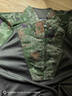 新式夏季叢林水墨蛙服套裝吸汗透氣蛙式訓練服單衣單褲蛙服帽子 (中通快遞）叢林蛙（衣+褲) 175/92-96 曬單實拍圖