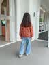 英氏（YEEHOO）【小絨芯】超韌絨兒童羽絨服內膽冬季校服神器男童女童外套 杏卡其 120 cm 曬單實拍圖
