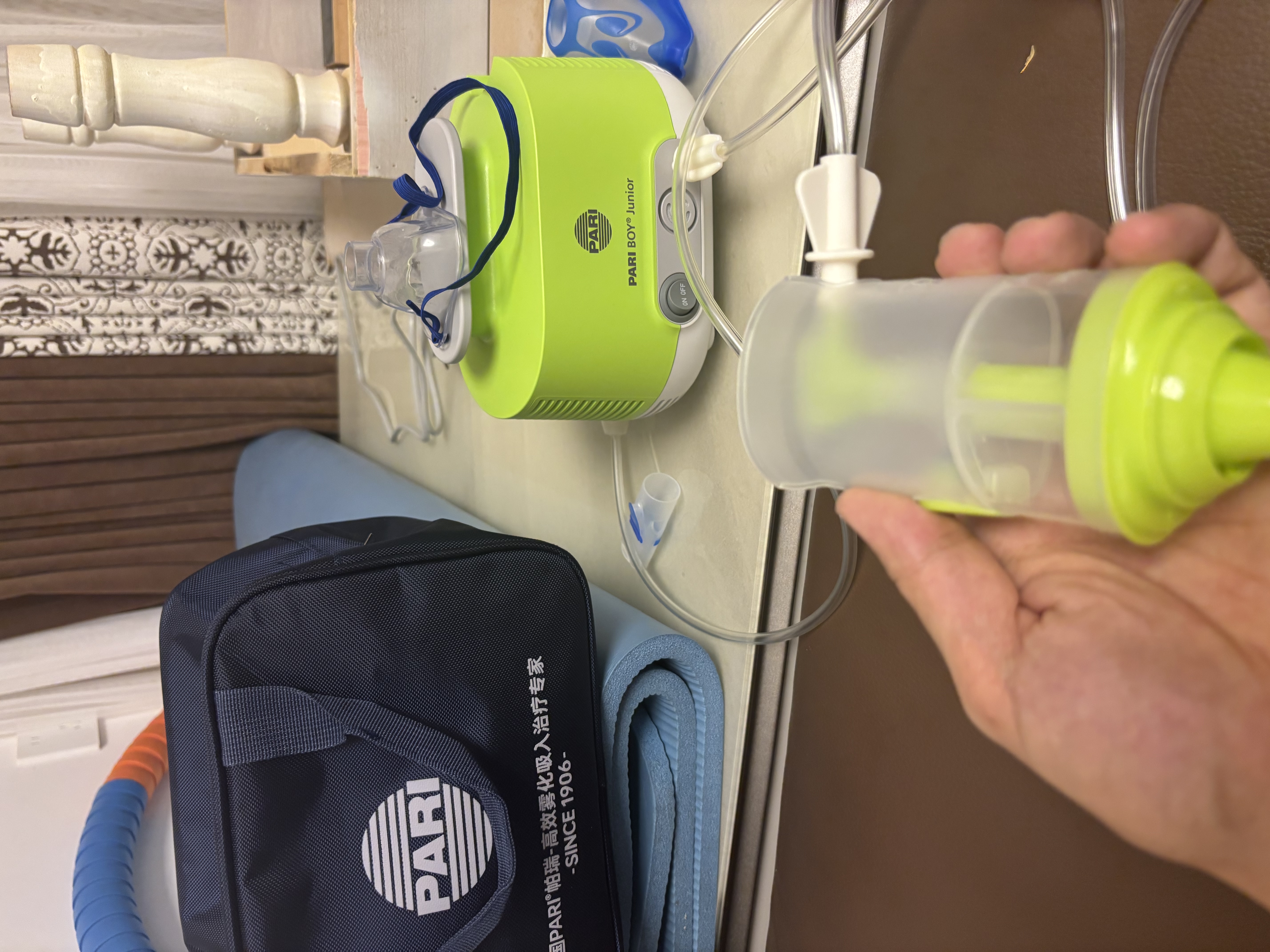 PARI德國原裝進口PARI帕瑞BOY Junior嬰幼兒童成人醫用家用霧化機器 順豐包郵 曬單實拍圖