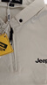 JEEP吉普冰絲短袖T恤男士夏季半拉鏈立領休閑打底衫上衣服卡其L 曬單實拍圖