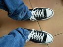 匡威（Converse）帆布鞋男鞋女鞋2025冬季新款低幫經(jīng)典款運動(dòng)鞋板鞋潮流休閑鞋 店長(cháng)主推款101001黑色低幫帆布鞋 42 曬單實(shí)拍圖