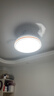 美的（Midea）風扇燈FY2無極調(diào)光led吊扇燈臥室餐廳48瓦護眼燈具包安裝 曬單實拍圖