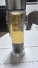 蘇泊爾（SUPOR）玻璃杯茶水分離男士水杯雙層高硼硅耐高溫大容量泡茶杯子生日禮物 行硯黑320mL 曬單實拍圖