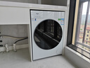 海爾（Haier）云溪4.0pro 全自動滾筒洗衣機單洗 10KG家用超薄大容量 AI直驅 雙智投一級能效 家電換新補貼 75DW 10KG單洗 滾筒單洗 曬單實拍圖