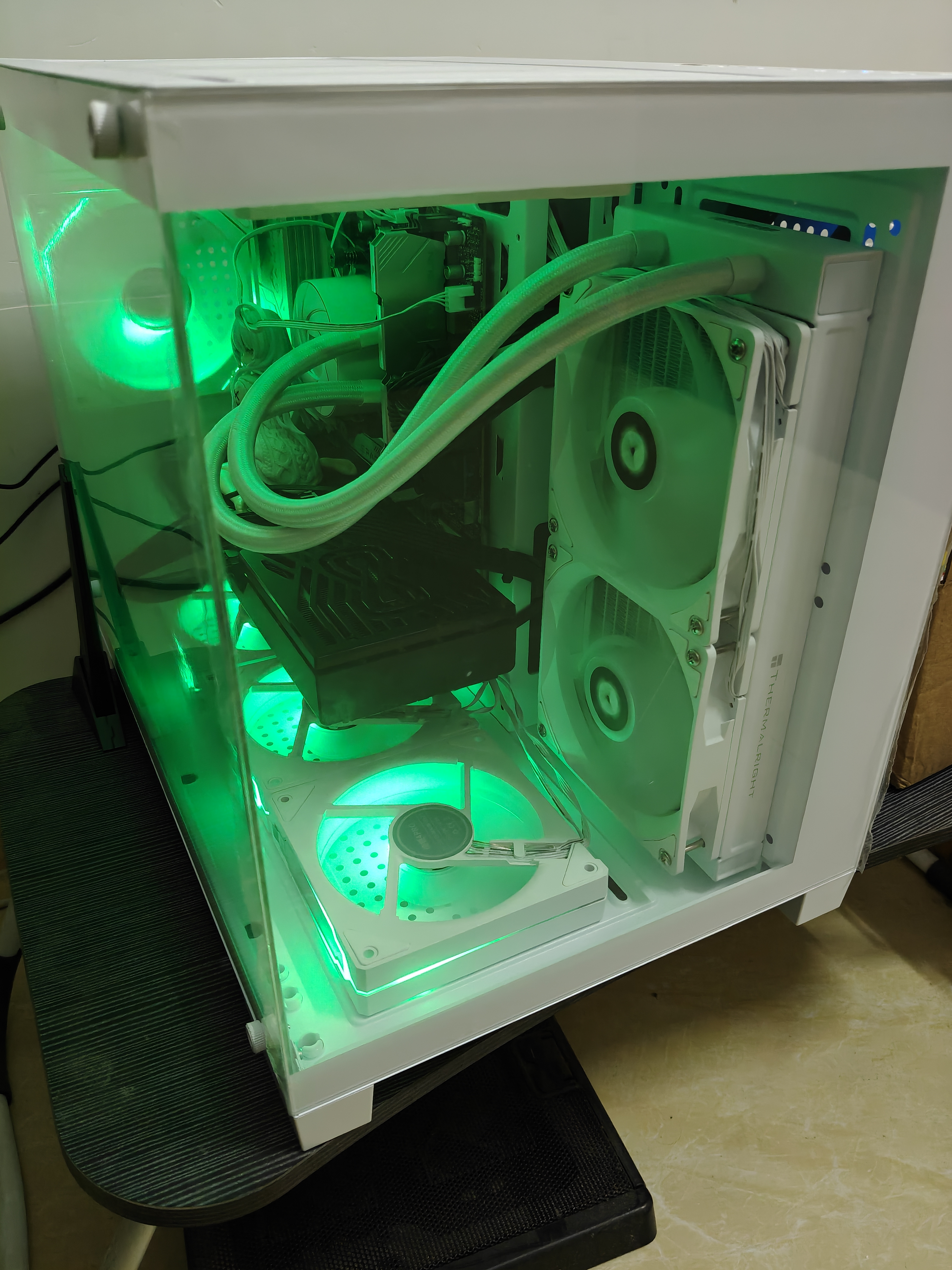 華碩（ASUS）全家桶 AMD銳龍R5/R7 9700X臺式電腦游戲主機5060ti/5070直播設計剪輯三角洲黑神話水冷整套海景房 單主機【全套配齊】 頂配：9800X3D丨D5丨1T丨RTX507 曬單實拍圖