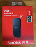 閃迪（SanDisk）1TB Type-c USB3.2移動固態硬盤（PSSD）E30高速 移動SSD 讀速800MB/s 兼容手機筆記本電腦 曬單實拍圖