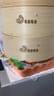 竹蒸盈 品牌無(wú)膠水全竹蒸籠 天然竹制廚具家用蒸菜商用小籠包竹籠屜 手工藝蒸籠屜深淺籠屜任君選擇配布墊 外徑26深籠深8.8厘米 曬單實(shí)拍圖