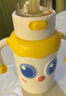 皇寵好吸學飲杯禮盒大眼萌保溫杯鴨嘴杯嬰兒4個月以上吸管奶瓶 曬單實拍圖