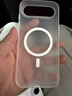 Snowkids適用iPhone Air磁吸手機殼 17超薄磨砂半透明防滑防摔防指紋 全包大孔 軟殼時尚簡約保護殼套 透白 曬單實拍圖