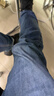 Levi's李維斯美式休閑潮流男士經典502標準錐形牛仔褲29507 中藍 32 (32) 曬單實拍圖