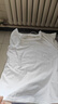 速干衣運動彈力純色基礎(chǔ)短袖t恤夏季新款男女同款 白色 2XL 曬單實拍圖