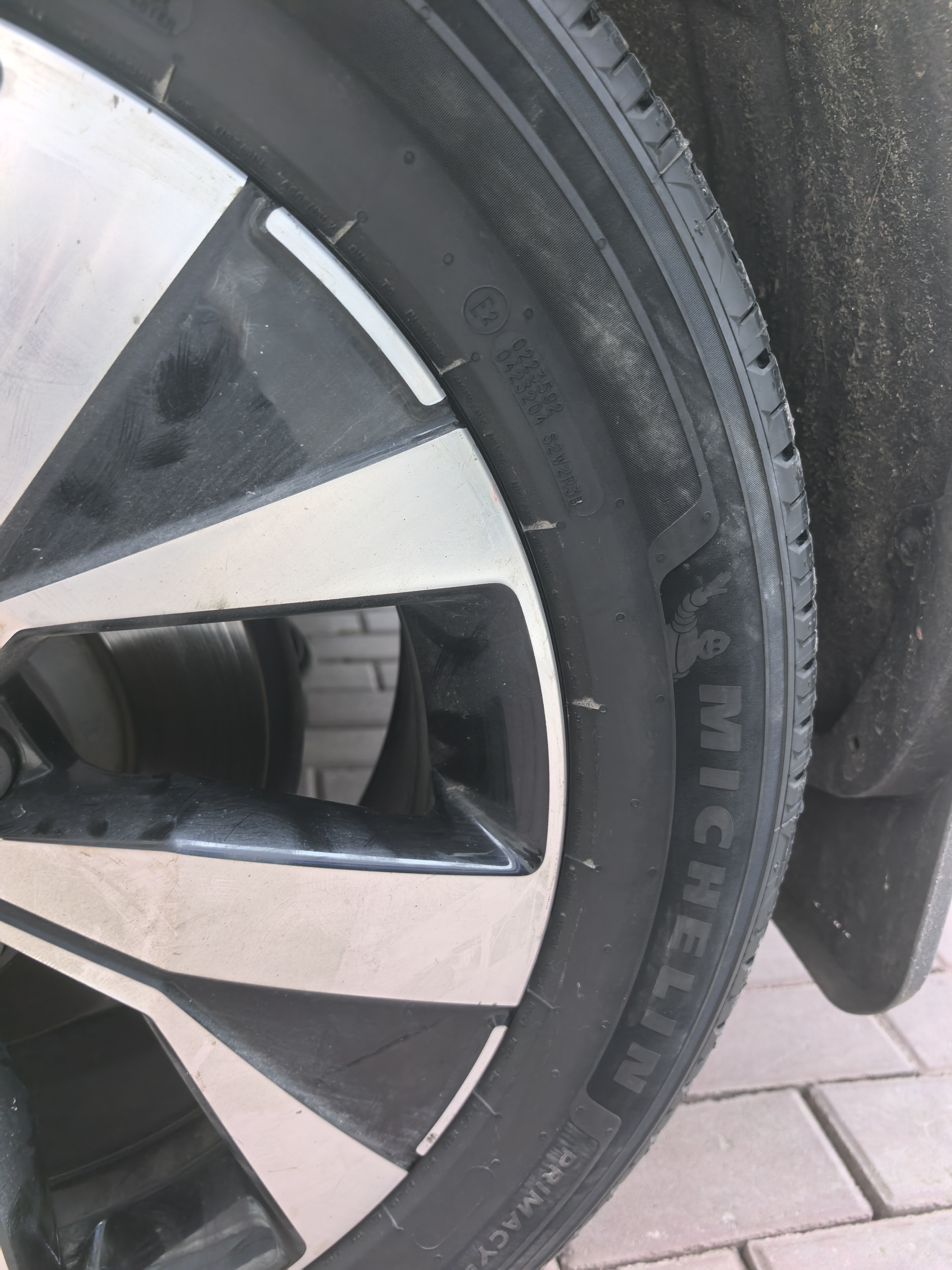 米其林（MICHELIN）汽車輪胎 235/55R18 104W 浩悅五代 Primacy 5 適配探岳/途觀L/Q3 曬單實(shí)拍圖