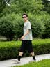 班尼路（Baleno）冰絲T恤男士夏季運動戶外跑步健身防曬涼感短袖男士透氣排汗上衣 曬單實拍圖