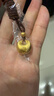 周大福胖福珠子中版黃金吊墜男女配繩約6.3g EOF1530生日禮物 曬單實拍圖