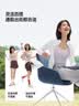 蕉下一體織女士裸感速干戶外運(yùn)動(dòng)短袖T恤健身瑜伽DR006春夏初云藍(lán)M 曬單實(shí)拍圖