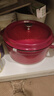 琺寶（staub）廚房好物法國進口琺瑯鑄鐵鍋雙耳煲湯鍋 櫻桃紅24cm 40509-835 曬單實拍圖