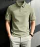 馬克華菲polo衫男款2026新款高品質(zhì)商務(wù)翻領(lǐng)男士T恤夏季寬松透氣衣服男 曬單實拍圖