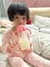 M&M弧形玻璃吸管杯兒童喝奶杯子 1歲以上寶寶水壺mm吸管杯直飲奶瓶 森林 240ml +直飲吸嘴1個 曬單實拍圖