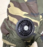 耐典夏季降溫空調(diào)服帶風(fēng)扇的衣服戶外防暑充電制冷勞保工人工地工作服 曬單實拍圖