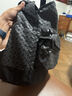 三宅一生（ISSEY MIYAKE）Daypack大容量雙肩包 男女同款背包 啞光菱格書(shū)包 經(jīng)典格子包 黑色BB04-AG031-16 曬單實(shí)拍圖