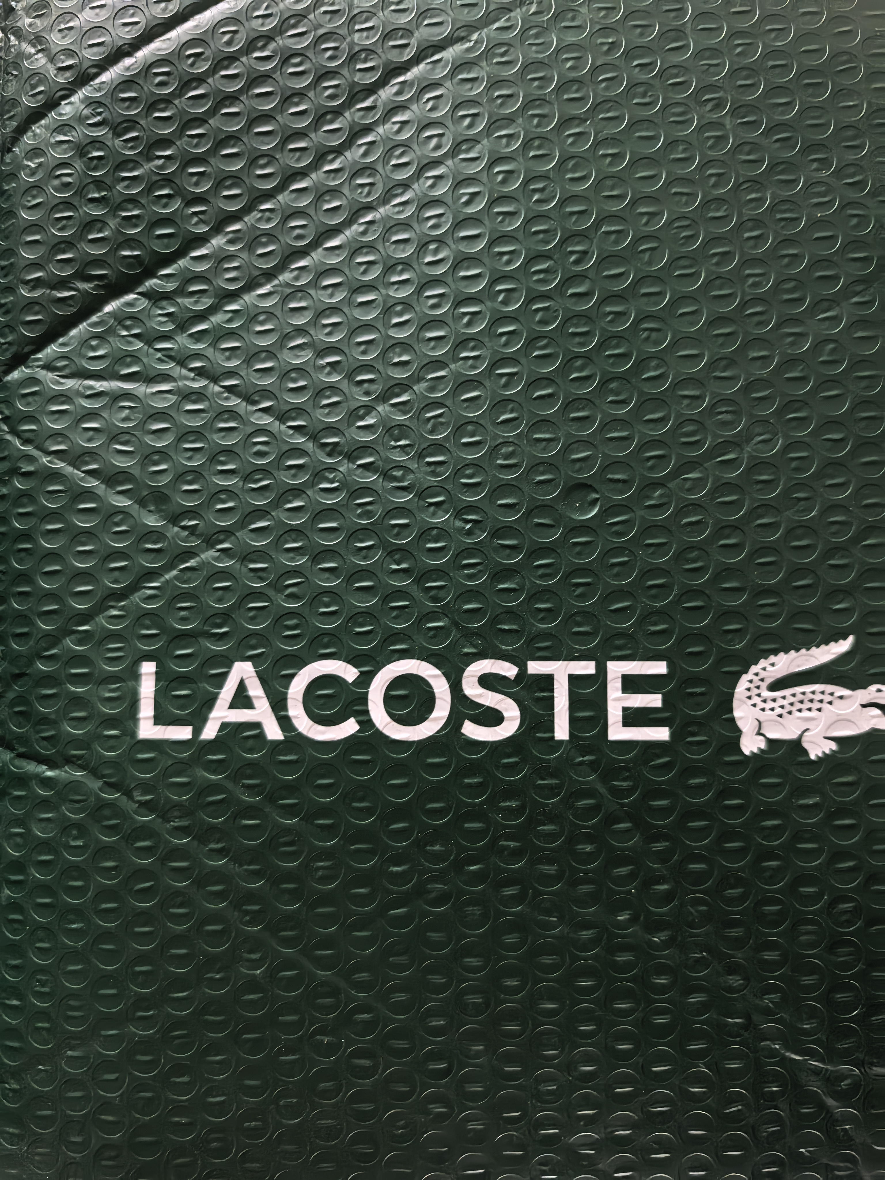 LACOSTE法國鱷魚男裝26春夏新款時尚條紋印花短袖圓領T恤|TH0909 AI6/米白/紅棕條紋 M 4 曬單實拍圖