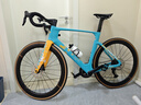 瑞豹（PARDUS）瑞豹公路車星火SPARK SPORT PES電變碳纖維彎把破風架25新款男女 【碳輪】月白深青-PES電變 L（適合身高180-185CM） 曬單實拍圖