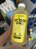 輕上VC1000檸檬水無糖果汁飲料0糖0脂低卡夏日飲品950ml*4瓶+吸管 曬單實拍圖