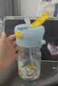 babycare兒童水杯吸管杯大寶寶噴霧降溫幼兒園防摔便攜水壺500ml上學專用 曬單實拍圖
